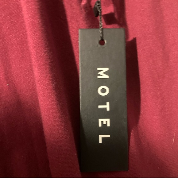 NWT Motel Maxi Bodycon Spaghetti Strap Dress Flaw - Picture 9 of 11